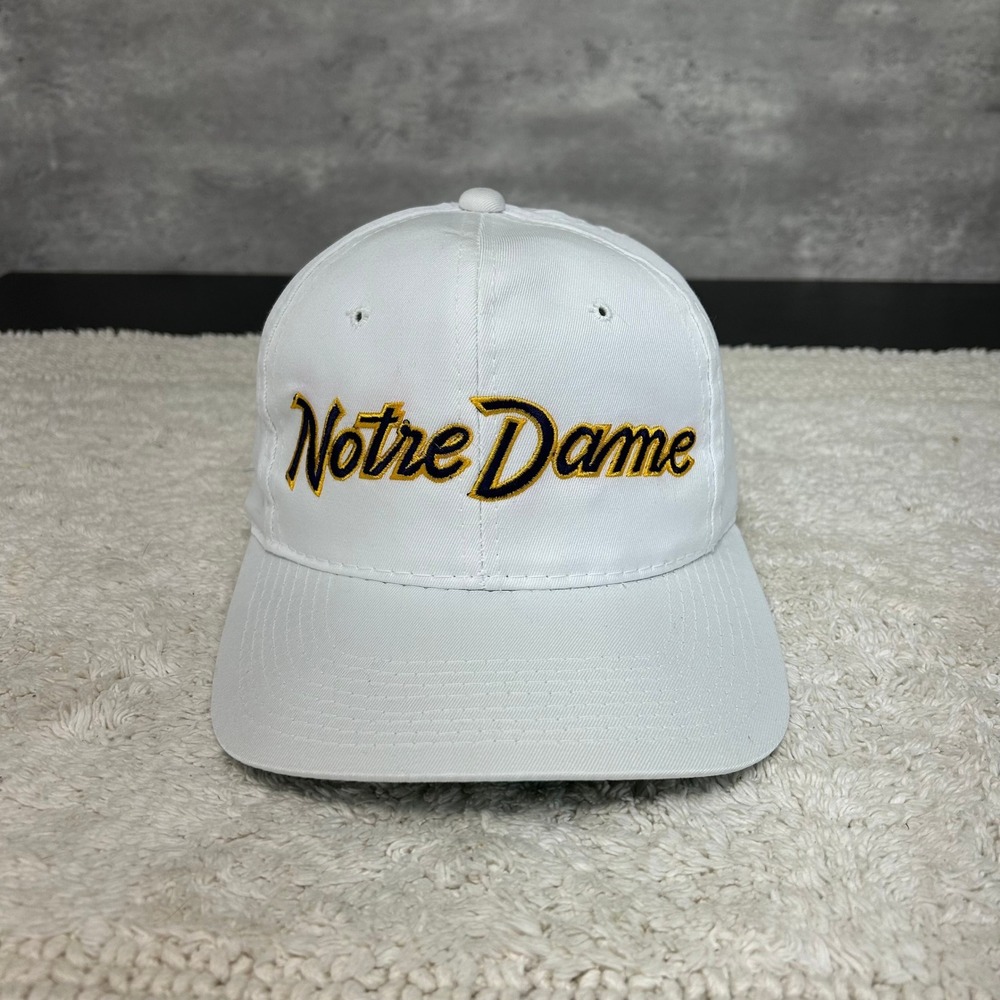 Vintage Sports Specialties Notre Dame Fighting Irish Snapback Hat OSFA Script